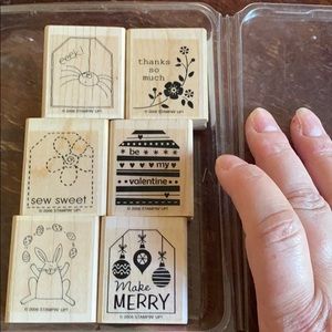 2006 Stampin’ Up! “Tags So Much” 6-pc set